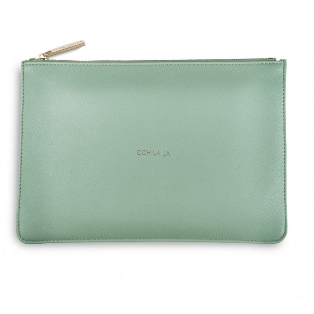Katie Loxton London Mint Green Clutch